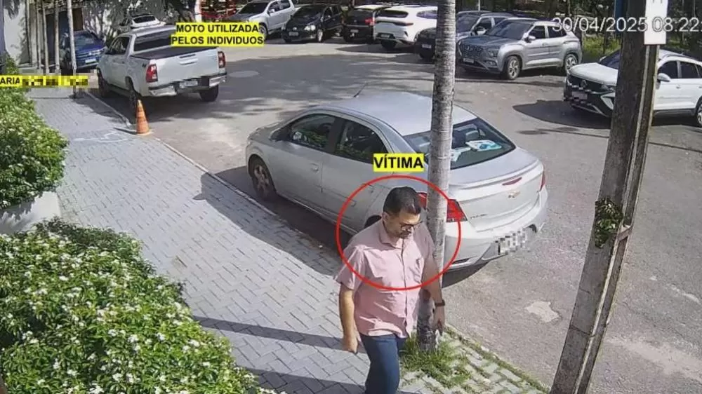 Três PMs são denunciados por morte de empresário em Fortaleza; veja imagens do crime e da fuga