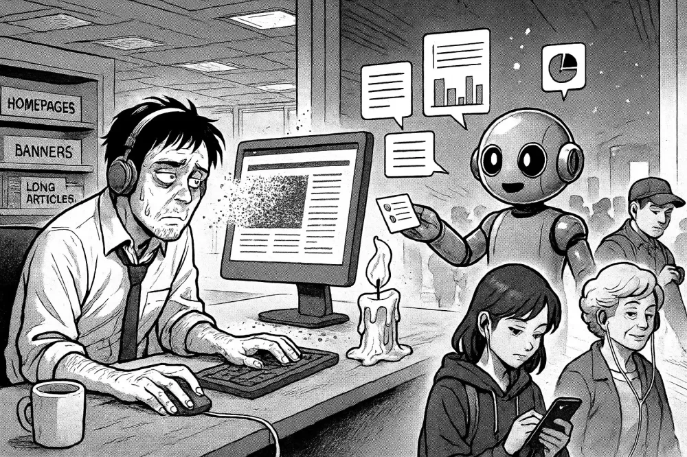 Declínio da página web força jornalismo a se reinventar