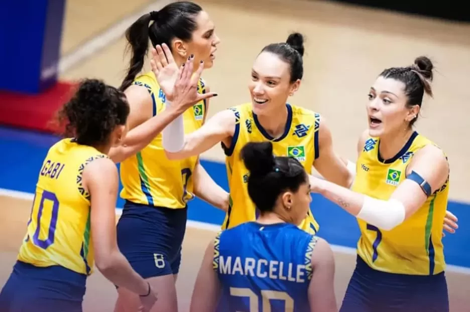VNL feminino: brasileiras dominam o Japão e fazem 3 a 0 em sua melhor partida na Liga das Nações
