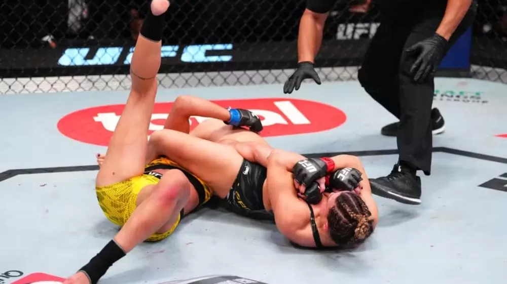 UFC: Mackenzie Dern finaliza Amanda Ribas em revanche.