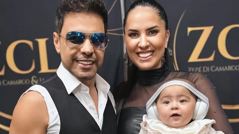 Esposa de Zezé Di Camargo explica viagem inesperada com a filha do casa; veja vídeo