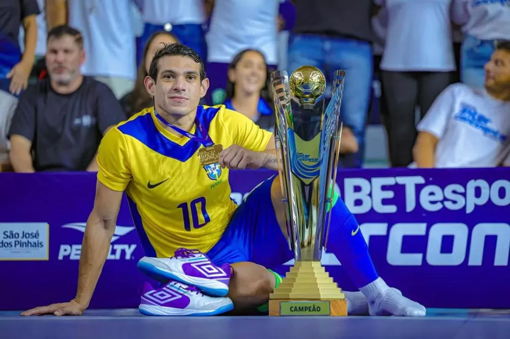 Pernambucano Richard Victor se despede do Atlântico e acerta transferência para o futsal europeu