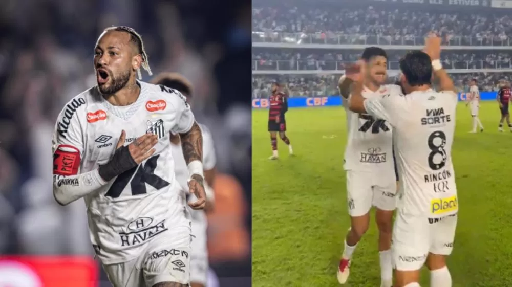 Gol de Neymar no Fim Garante Vitória do Santos Sobre o Flamengo no Brasileirão