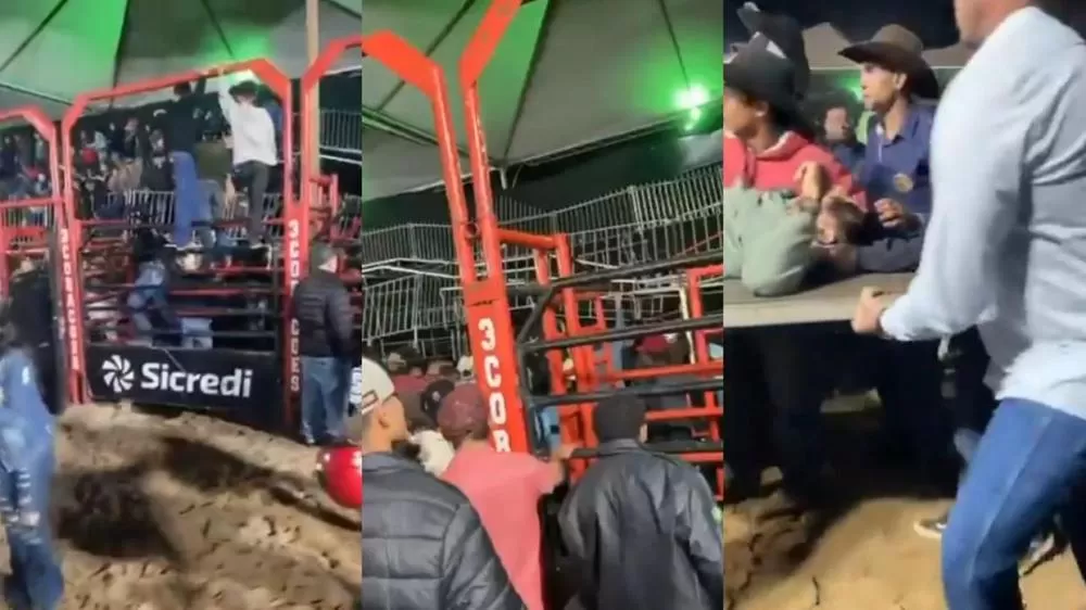 Arquibancada desaba em SP e deixa cerca de 60 feridos em evento que teria show de Gian e Giovani