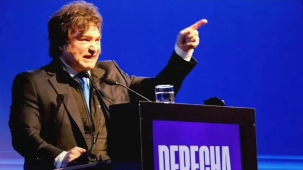 Em evento “La Derecha Fest”, Javier Milei chama sua vice de “bruta traidora”