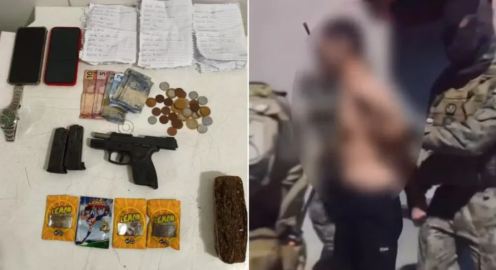 Sertão: membro do PCC que executou homem em bar é preso com armas e drogas em Petrolina