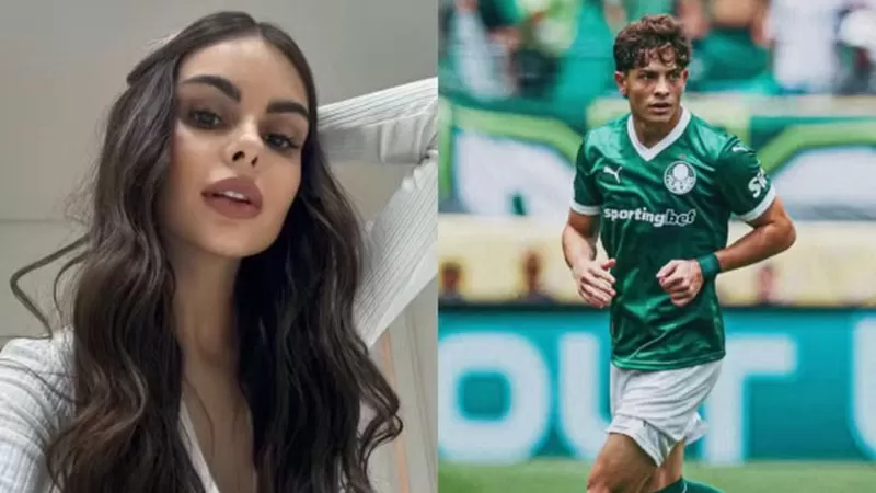 Amanda Kimberlly abre o jogo sobre romance com jogador do Palmeiras
