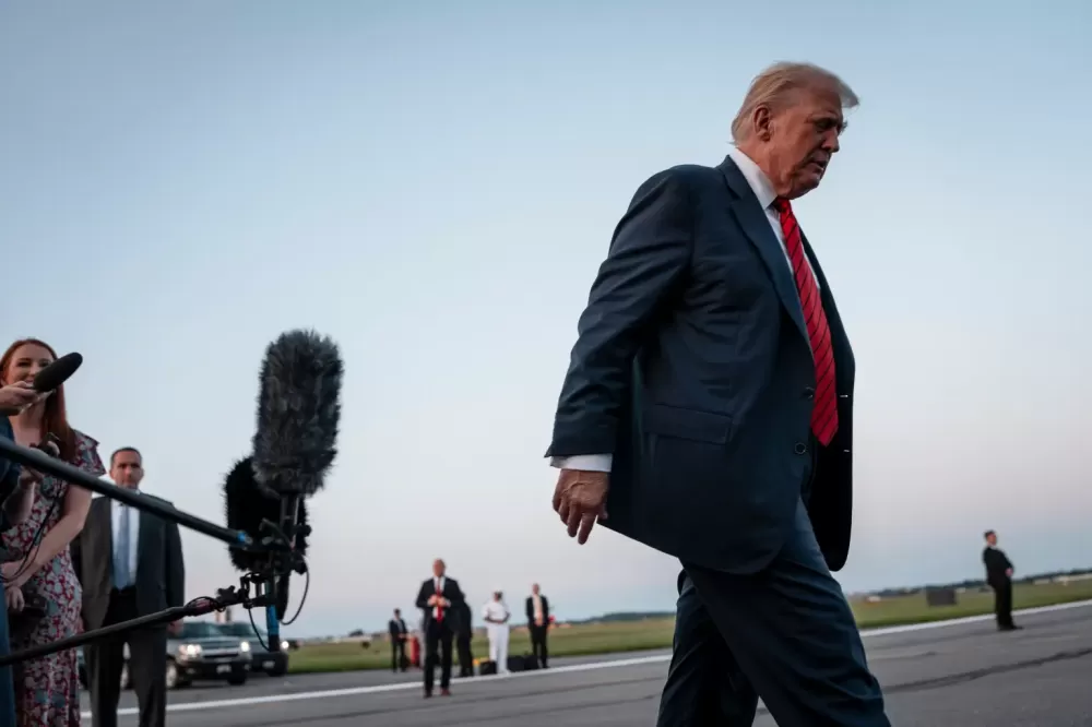 Trump diz que “nada está definido” sobre reunião com Putin