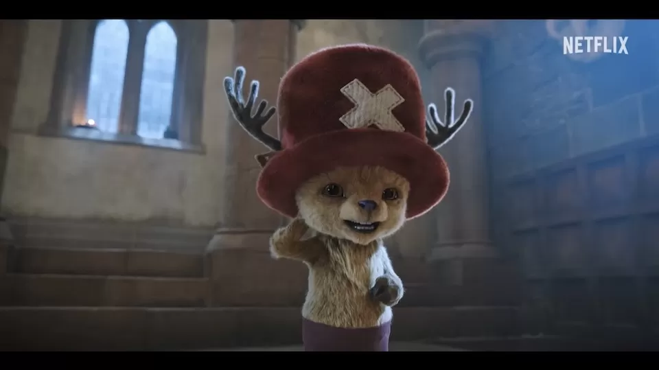 Chopper apareceu pela primeira vez no trailer de One Piece e causou furor