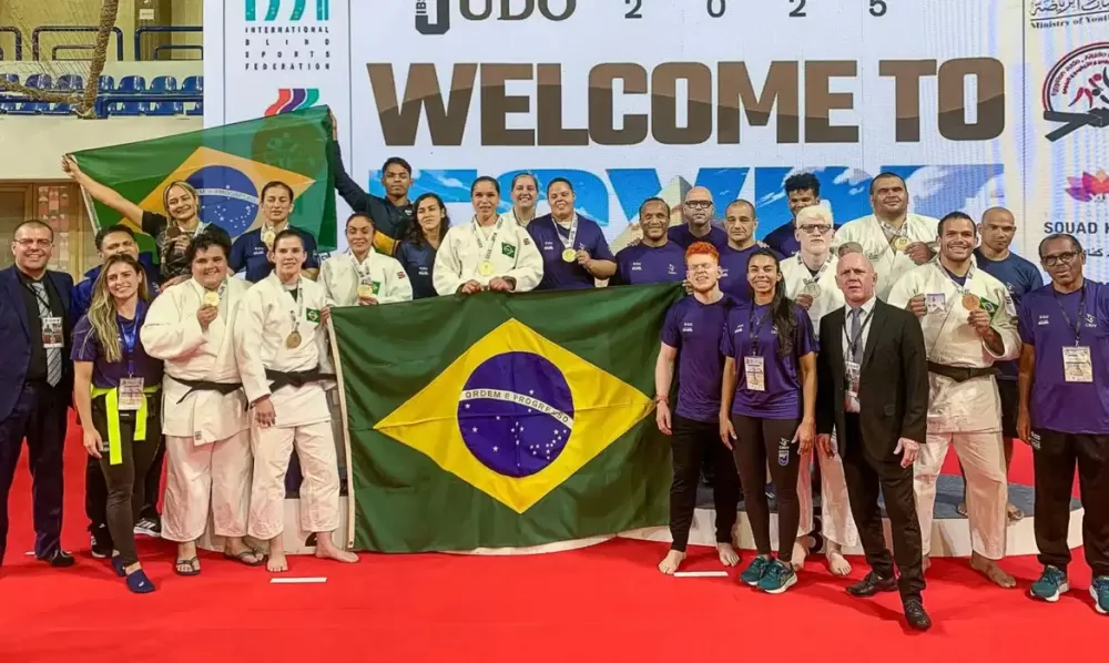 Brasil fecha Grand Prix de judô paralímpico da IBSA com título geral