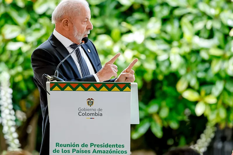 PolíticaNa Colômbia, Lula diz que COP30 não será em lugar “chique”; evento será realizado em Belém