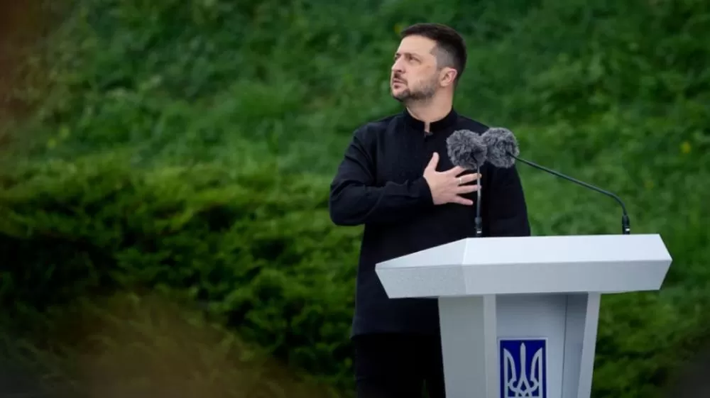 Zelensky reafirma que Ucrânia não entregará território à Rússia