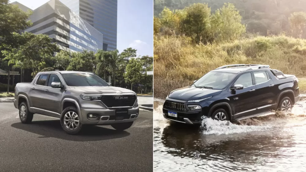 Rampage mais barata ou Fiat Toro mais cara? Veja comparativo