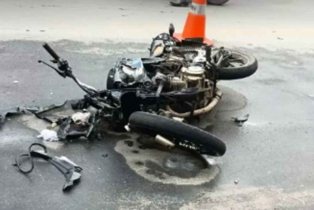Motociclista morre em acidente de trânsito em Sucupira. Moto teria sido atingida por dois ônibus