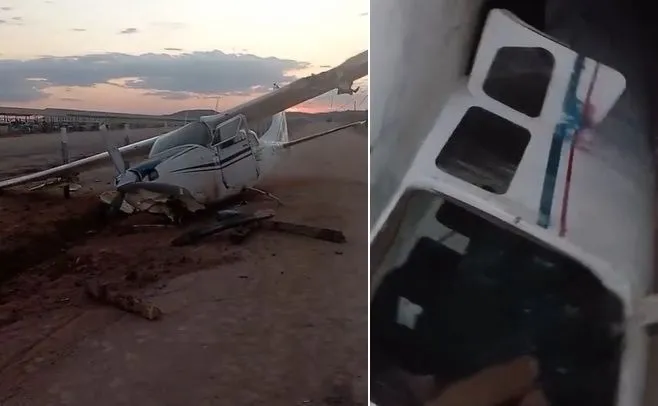 Avião cai com 424 kg de cocaína no Pará