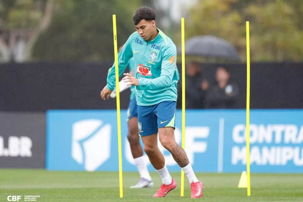 Com experiências na base, pernambucano Kaio Jorge se diz 'tranquilo' em estreia na seleção