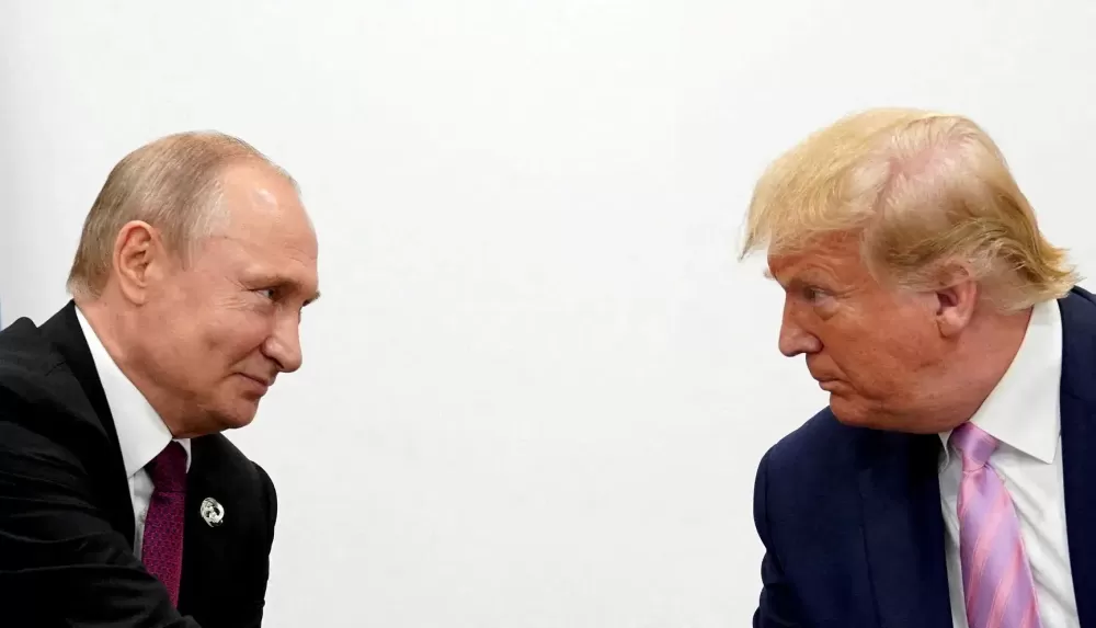 Putin sobre fala de Trump sugerindo conspiração contra EUA: ele tem senso de humor