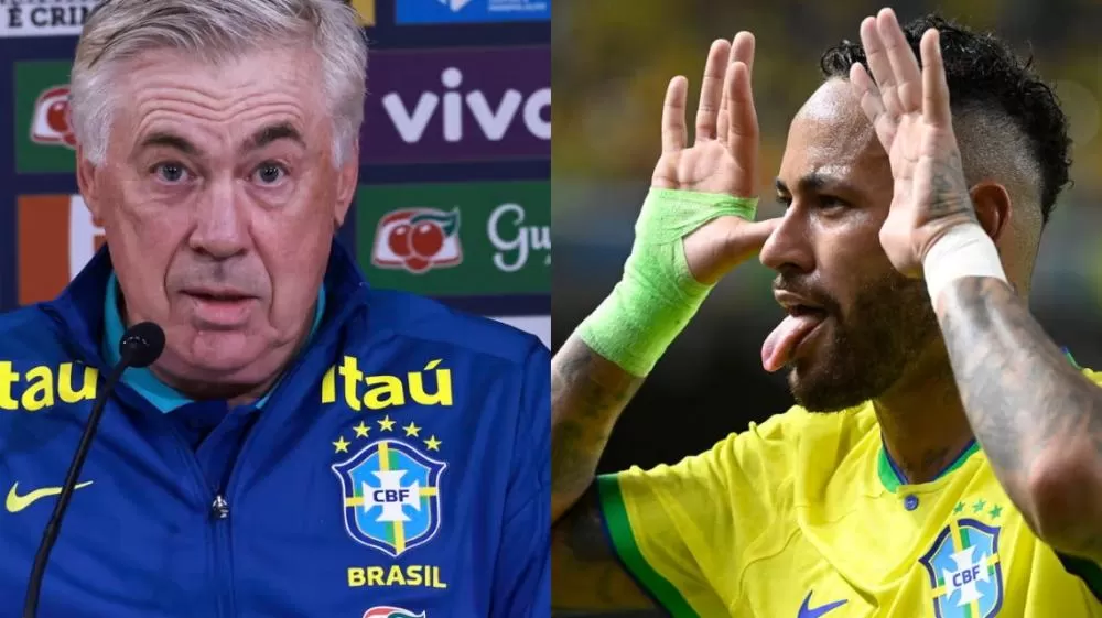 Ancelotti revela bastidores de conversa com Neymar: “Você tem tempo”