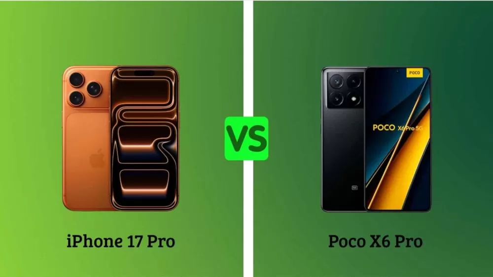 iPhone 17 Pro se parece com o Poco X6 Pro? Veja comparativo