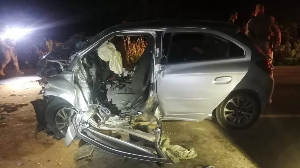 Pai e filha morrem em acidente de carro em São José da Tapera