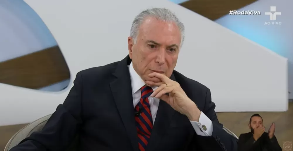 Temer critica anistia e menciona ataque de Tarcísio a Moraes: “Até estranhei”