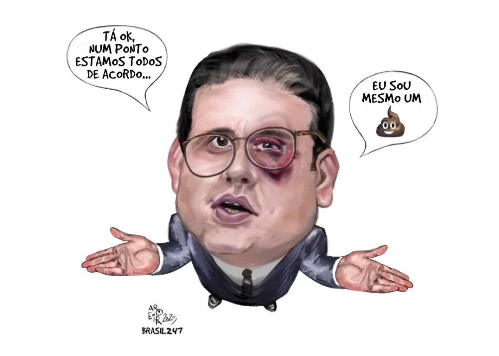 Charge do Aroeira - Motta Concordamos Todos