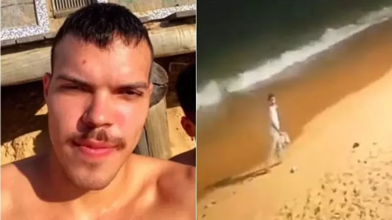 Jovem desaperecido na praia da Boa Viagem é encontrado morto em Vera Cruz
