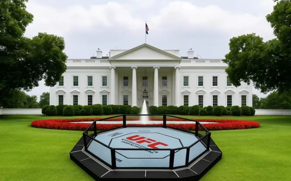 Casa Branca sediará luta do UFC no ano que vem: público de 5 mil pessoas e show de fogos; entenda