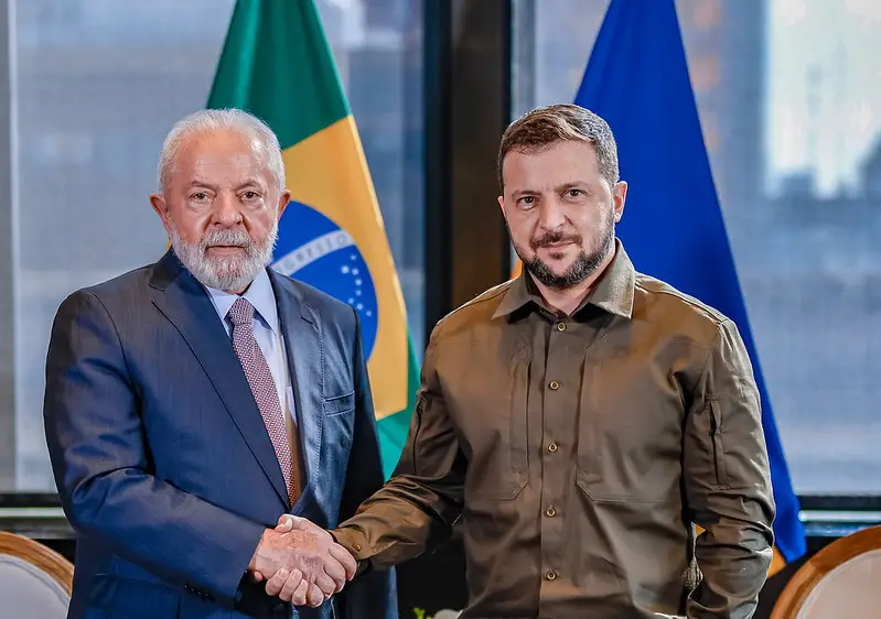 Brasil sinaliza possível reunião entre Lula e Zelenski em NY na próxima semana