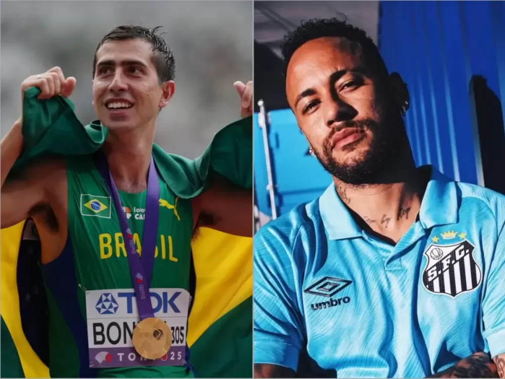 Prêmio de Caio Bonfim por ouro inédito equivale a 2 dias e meio de salário de Neymar
