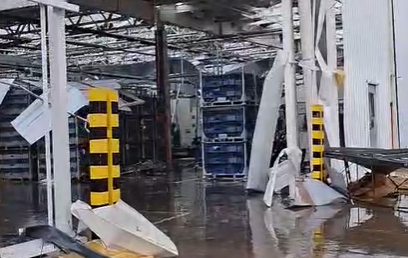 Fábrica da Toyota é devastada por fortes ventos no interior de São Paulo