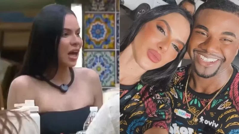 A Fazenda 17: Tamires Assis de irrita com pergunta sobre namoro com Davi Brito: “Ficou chateada”