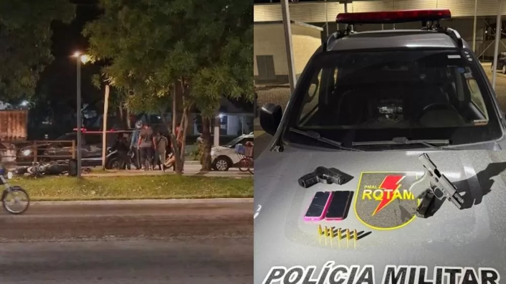 Vídeo: confronto entre policiais e suspeitos de assalto acaba em morte e prisão na Fernandes Lima