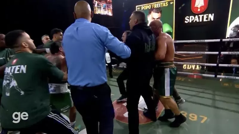 VÍDEO: Filho de Popó pede desculpas e Wanderlei e alega“legítima defesa”
