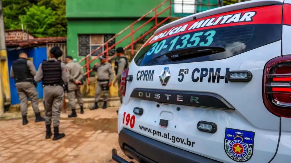 Suspeito de participação em ataque a tiros no Tabuleiro foi preso com cápsulas de calibre .40 no carro
