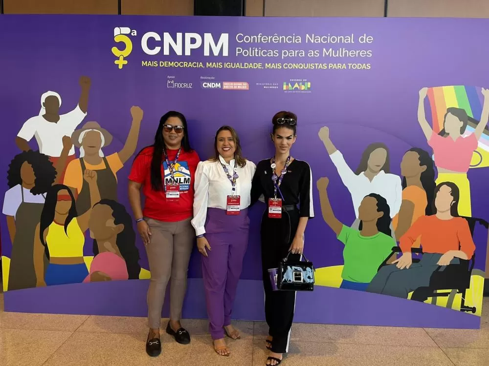 Olinda participa de 5ª Conferência Nacional de Políticas para as Mulheres em Brasília