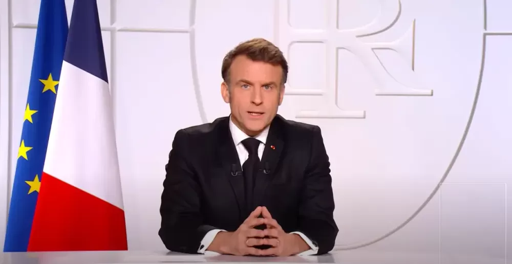 Macron diz que petroleiro na costa da França está ligado à “frota sombra” da Rússia