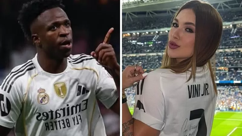 Vini Jr. reage após Virginia usar camisa com seu nome; confira