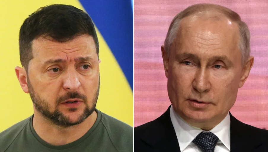 Zelensky diz que está disposto a falar com Putin para fim da guerra.