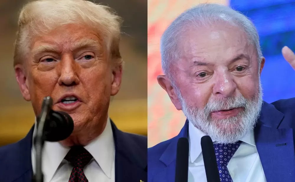 Trump confirma que ‘em algum momento’ virá ao Brasil e que Lula irá aos EUA
