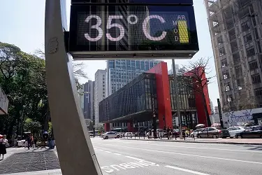 35,1°C: São Paulo registra dia mais quente de 2025 nesta segunda