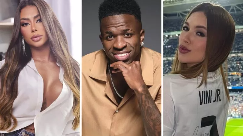 Mais uma! Nova modelo revela troca de nudes com Vini Jr. mesmo durante affair com Virginia; confira