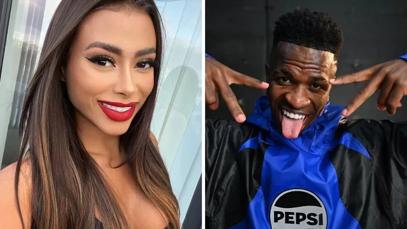Entretenimento Modelo expõe que Vini Jr. queria trisal com ela e amiga; saiba detalhes