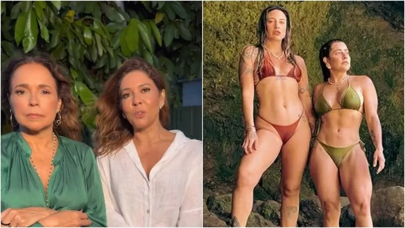 Daniela Mercury e esposa prestam apoio a Lauana Prado e noiva após ataques homofóbicos: “é inaceitável”