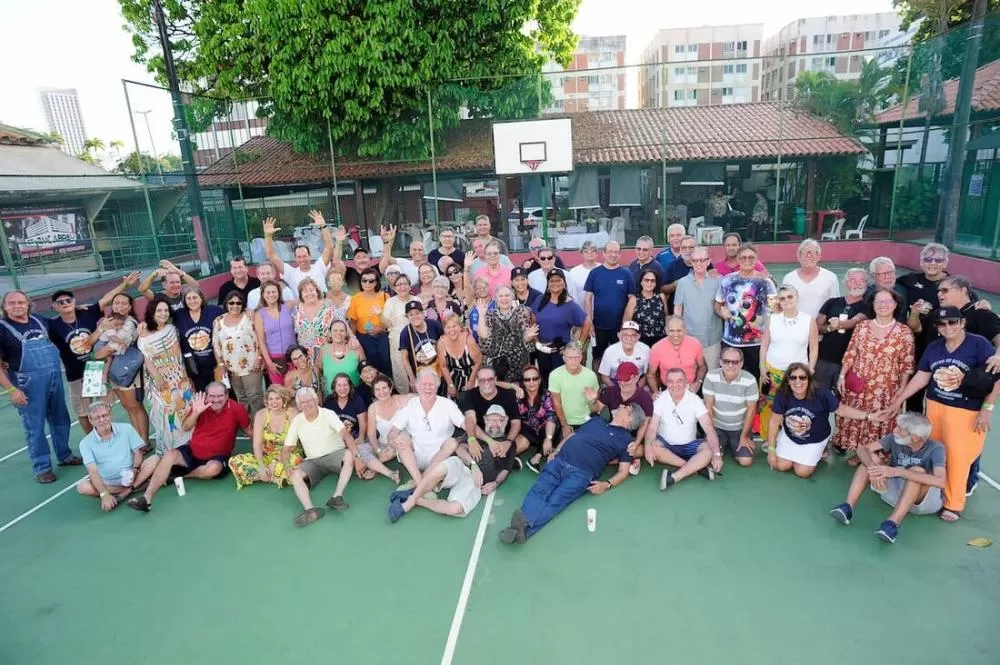Ex-atletas de basquete em Pernambuco realizam encontro anual no Clube Português
