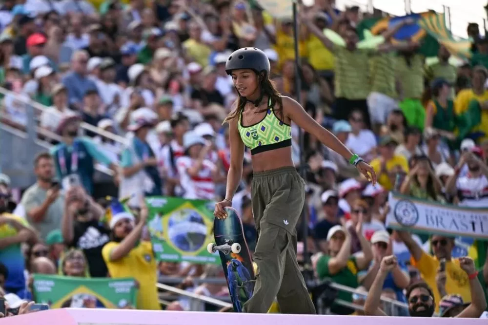 Rayssa Leal reage à eliminação em Paris e fala sobre saúde mental: “Faço terapia”