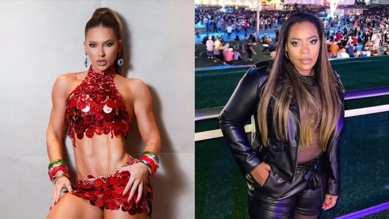 Aprovada pela sogra! Virginia e mãe de Vini Jr caem no samba e curtem noitada juntas; ASSISTA