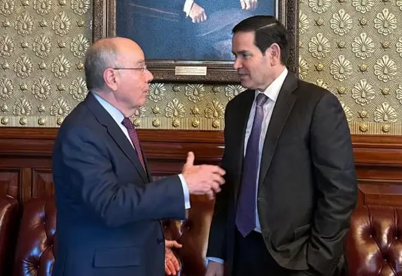 Mauro Vieira e Marco Rubio falam por 1h sobre tarifas e diplomacia na Casa Branca