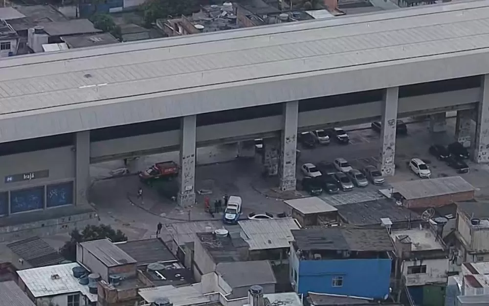 Duas pessoas em situação de rua são mortas a tiros ao lado da estação do metrô de Irajá