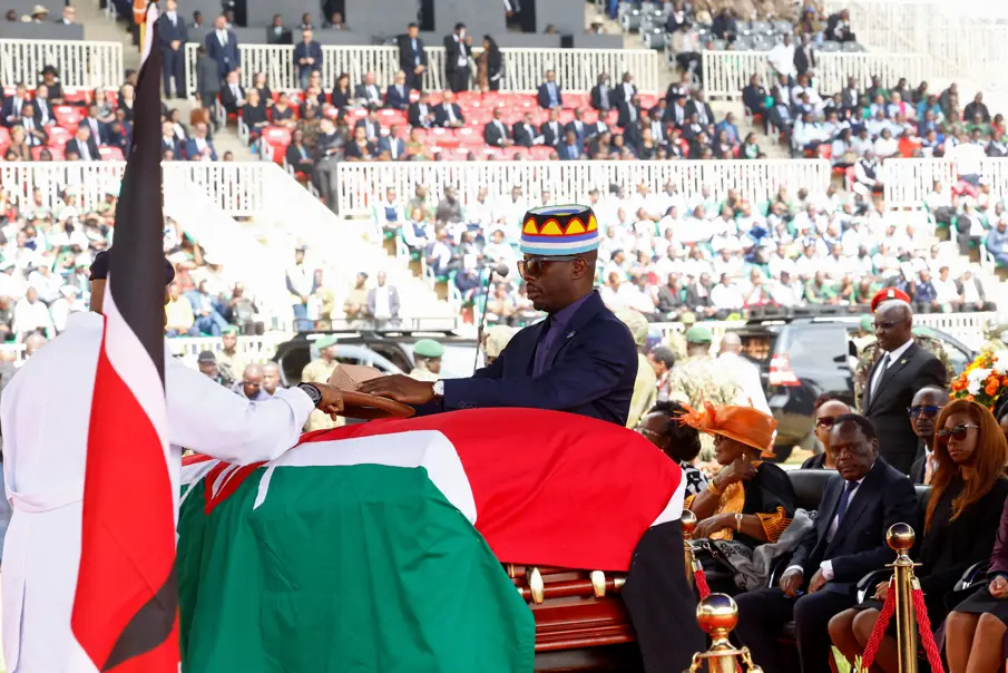 17 pessoas ficam feridas em tumulto durante funeral de líder da oposição no Quênia